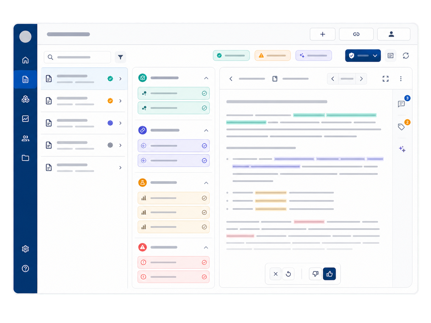 Application générique d’analyse documentaire médicale assistée par intelligence artificielle.